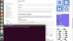 How to install Pygame in Linux Ubuntu/Debian/Mint in just 1 minute