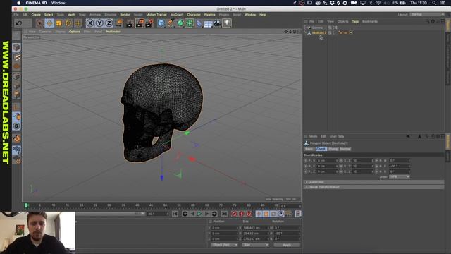 2 Ways to make EASY WIREFRAMES in Cinema 4D смотреть онлайн