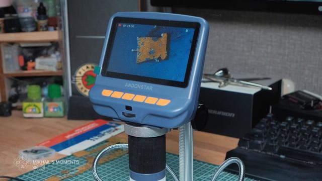 Цифровой мини-микроскоп для работы и хобби - Andonstar AD106S / USB Digital Microscope.