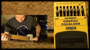 Behringer EQ Pedal EQ700