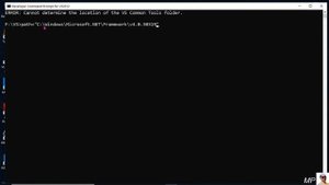 How to fix csc is not recognized as an internal or external command,operable program or batch file.