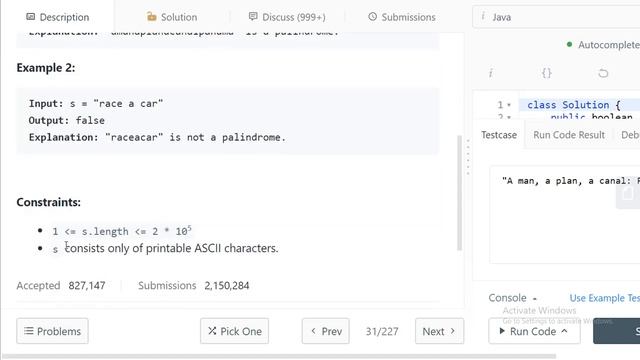 Valid Palindrome | Leetcode 125 смотреть онлайн