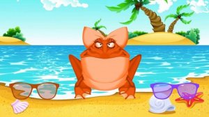 Мультик  Раскраска Лунтик Учим цвета Learn colors with Baby Luntik and Balls for kids Finger Family