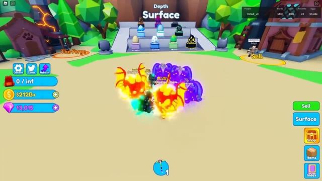 Х999 УДАЧИ НА СЕКРЕТКИ В MINING SIMULATOR 2 В РОБЛОКС! ROBLOX смотреть онлайн