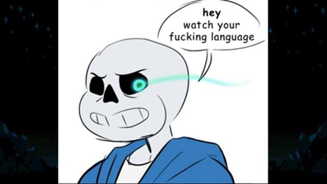 Language Kiddo - Undertale Comic Dub смотреть онлайн