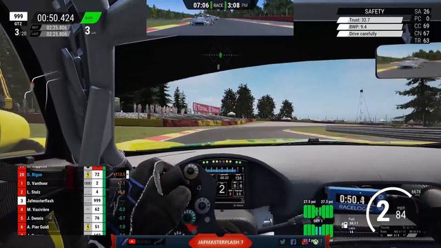 Mercedes Amg GT3 Spa Francorchamps Assetto Corsa Competizione смотреть онлайн