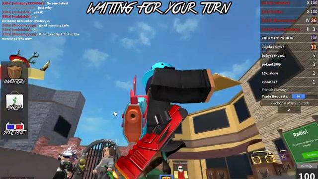 Claiming the Dartbringer and the Sharkseeker in MM2! | Roblox MM2 смотреть онлайн