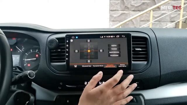 Peugeot Traveller - дооснащение мультимедийным центром смотреть онлайн