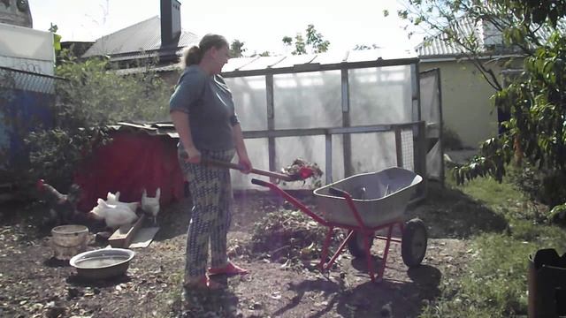 НАВЕЛИ БЕСПОРЯДОК, ИЗ БЕТОННОЙ ЗЕМЛИ ВЫКАПЫВАЕМ КАРТОФЕЛЬ.