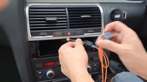 Audi Q7 4L bluetooth Installation MOST BUS system
