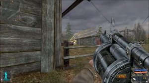 Прикольный баг с ГРАНАТОМЁТОМ STALKER тень чернобыля