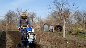 Мотоблок Нева МБ 23 Yamaha MX300 мультиагро  весна культивация фрезами легко!!!