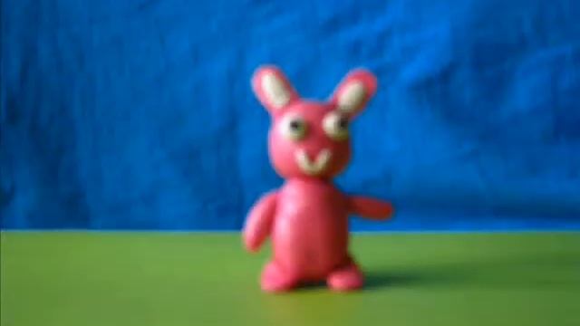 Пластилиновый мультик "Танец зайца" смотреть онлайн