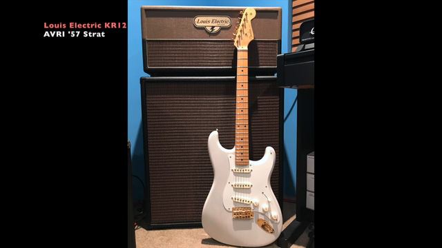 Louis Electric KR12 and Fender AVRI '57 Strat смотреть онлайн