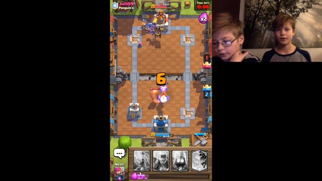 Clash Royale Electro Wizard Challenge смотреть онлайн