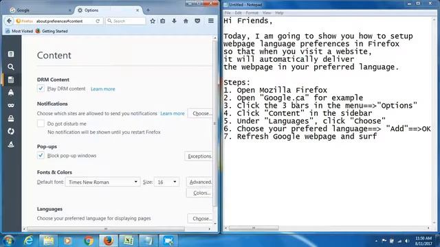 41 Change Mozilla Firefox language settings web смотреть онлайн