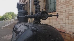 Паровоз узкоколейный  его паровой Котёл