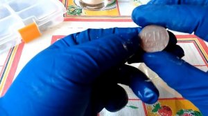 Чистка советских монет.