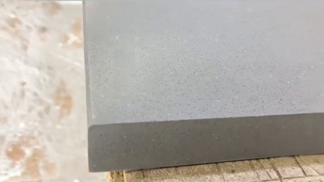 Столешница из акрилового камня угловая с интегрированной мойкой,стол на опорах смотреть онлайн