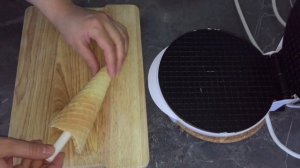 Вафельные Трубочки с Белковым  Кремом