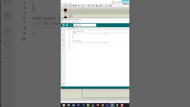 20 LED with Arduino in Proteus Simulation смотреть онлайн