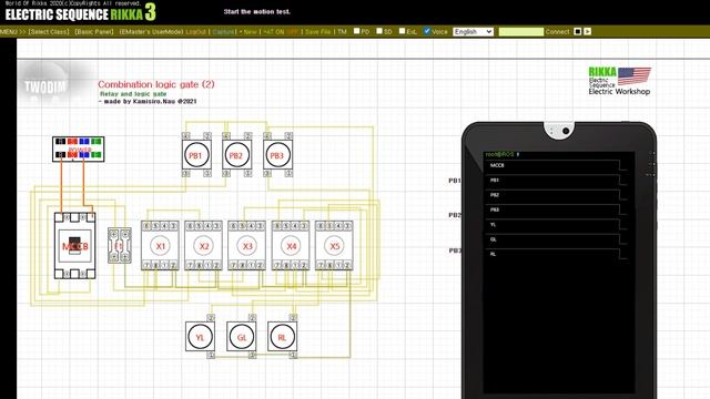 [Relays] Combination logic gate (2) - Relay and logic gate