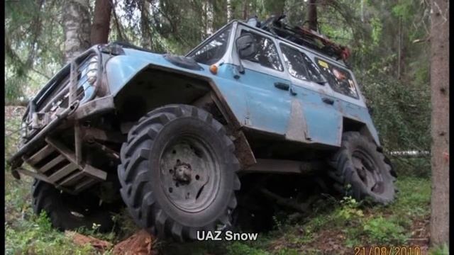 #323. UAZ Snow [RUSSIAN CARS] смотреть онлайн