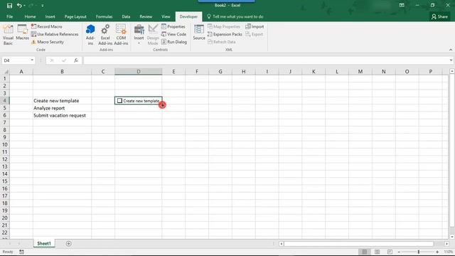 How to Make Checkboxes in Excel / How to Add Checkboxes in Excel - Tutorial