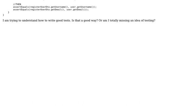 Unit test for class converting between DTOs and entities смотреть онлайн