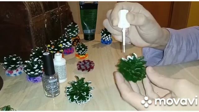 поделки из шишек смотреть онлайн