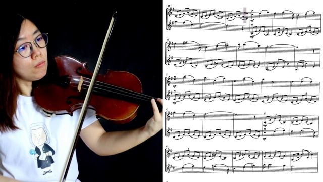 Beautiful MelodiesThe Rainbow Connectionwith score The Muppet Show Violin Duet Cover 小提琴二重奏布偶歷險