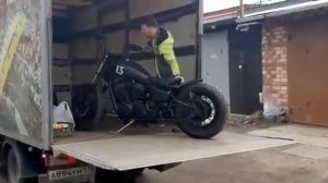 Honda steed 400. Проект от Bobber garage CUSTOMSHIZA.