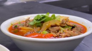 WOK Азиатская кухня, лагман по-уйгурски, Бишкек, Кыргызстан