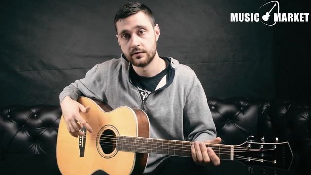 Обзор акустической гитары PARKWOOD S62 смотреть онлайн