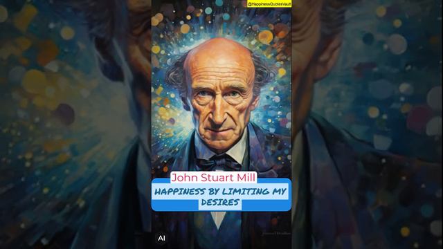 John Stuart Mill Quote About Happiness