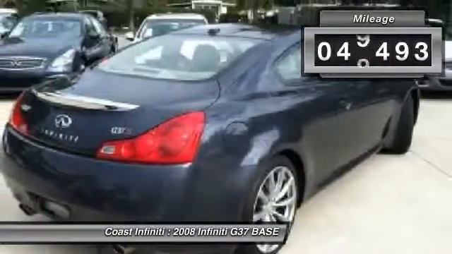 2008 Infiniti G37 BASE Sarasota FL 34239 смотреть онлайн