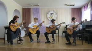 Ансамбль гитаристов "Аккорд" - О. Зубченко "Прелюд-мимолетность"