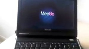 MEEGO boot toshiba netbook