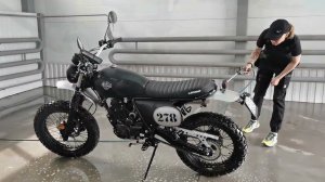После 10 лет перерыва, выезжаю одна первый раз Motoland Legend 250