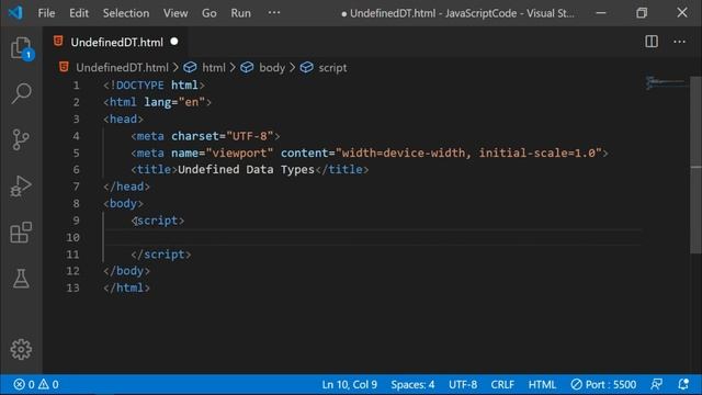 #21 Undefined Data Type in JavaScript | JavaScript Tutorial in Hindi смотреть онлайн