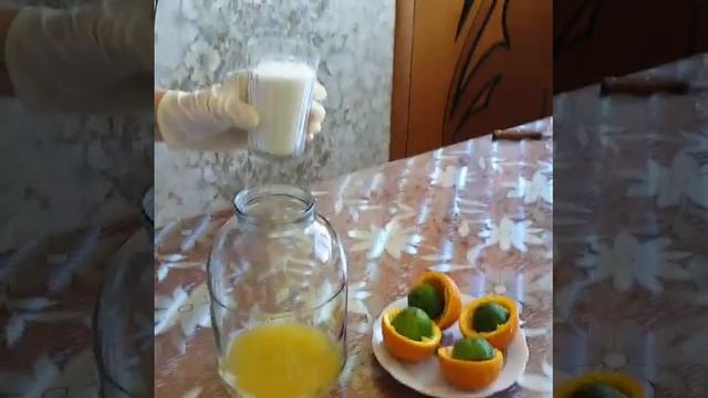 Цитрусовый лимонад. быстро и вкусно.
