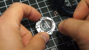 Casio G-Shock GBA-800 Bluetooth watch - Replacing the Battery