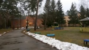 Мое новогоднее путешествие. Город Озеры и база отдыха Озеры.