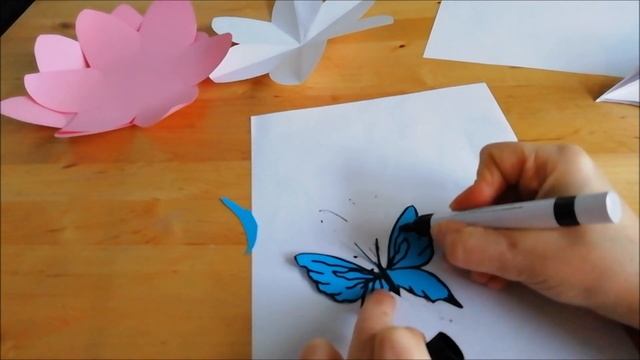 Как сделать корзинку из бумаги в форме цветка. Подарки и поделки своими руками к Пасхе смотреть онлайн