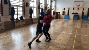 Вольный бой, Валерий Федышин (МС) vs. Сергей Васильев (КМС), 30 октября 2017 г. Концовка 4 раунда.