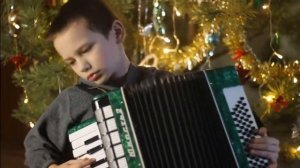 тихая ночь на аккордеоне