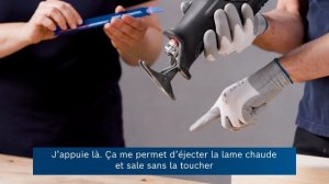 Tout sur la scie sabre sans-fil GSA 18V-28 de Bosch Professional pour travaux de démolition rapides