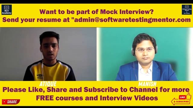 Selenium + Java Mock Interview - Part #1 | Software Testing Interview Questions