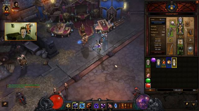 Diablo 3 Reaper of Souls Season 20 - HC Wizard Gameplay - E13 смотреть онлайн