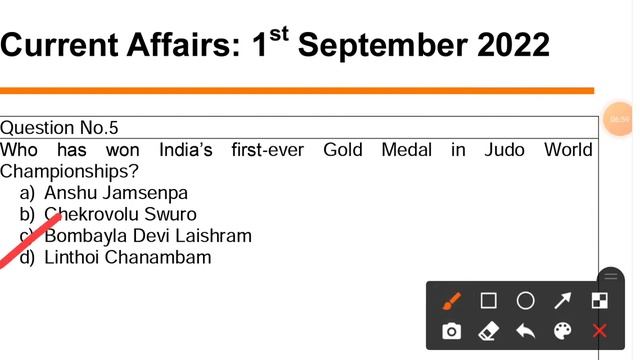 Daily Current Affairs in Odia | 1 September 2022 | Episode 310